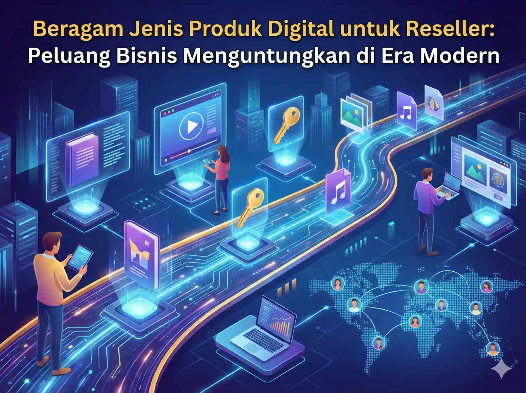 Beragam Jenis Produk Digital untuk Reseller: Peluang Bisnis Menguntungkan di Era Modern
