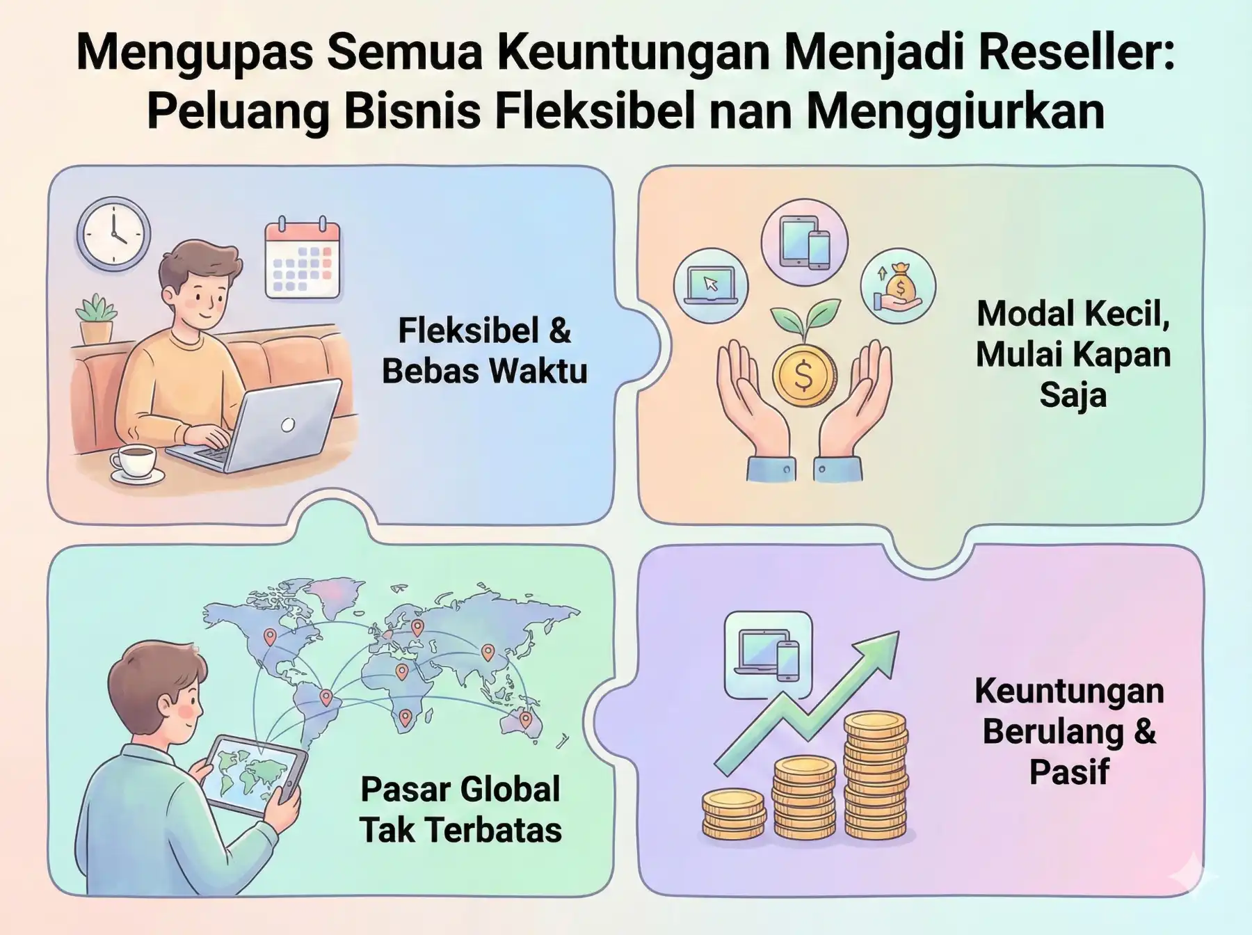 Mengupas Semua Keuntungan Menjadi Reseller: Peluang Bisnis Fleksibel nan Menggiurkan
