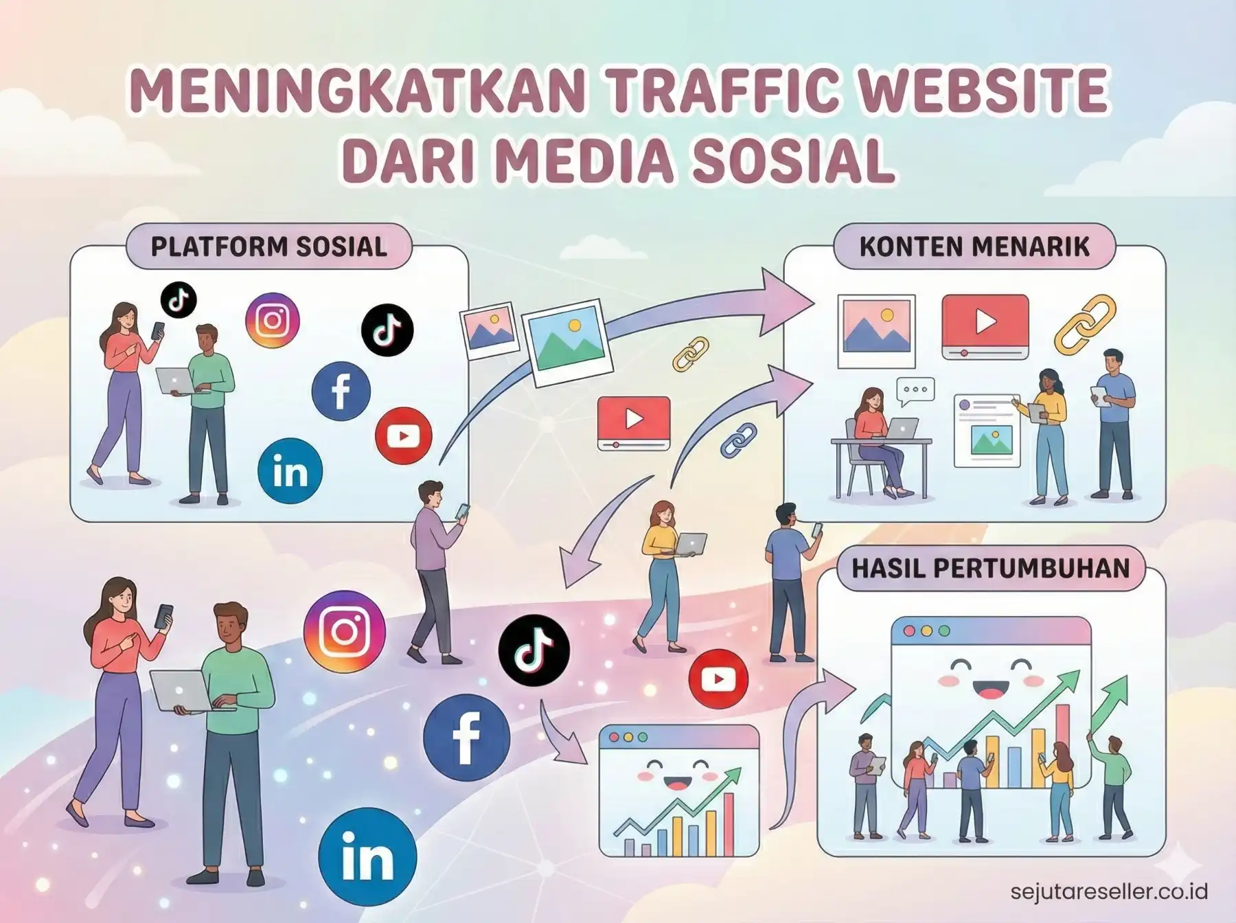 Strategi Jitu untuk Meningkatkan Traffic Website dari Media Sosial
