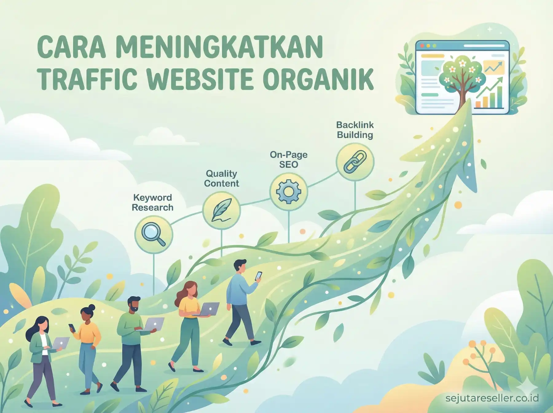 Cara Meningkatkan Traffic Website Organik: Strategi Jitu untuk Pertumbuhan Berkelanjutan