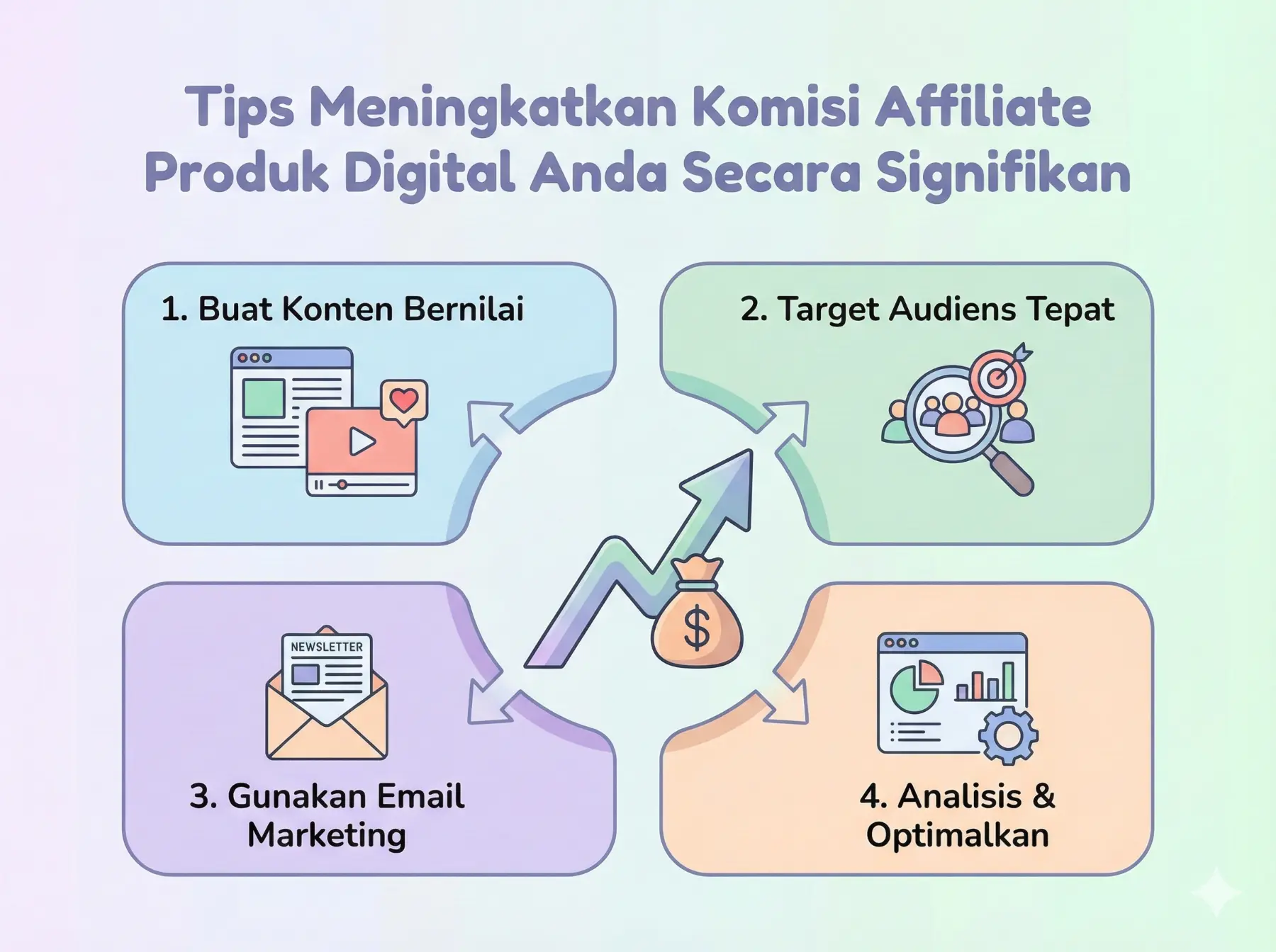 Tips Meningkatkan Komisi Affiliate Produk Digital Anda Secara Signifikan
