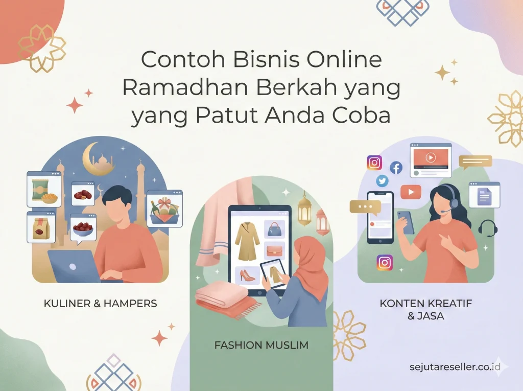 Meraup Berkah: Berbagai Contoh Bisnis Online Ramadhan Berkah yang Patut Anda Coba
