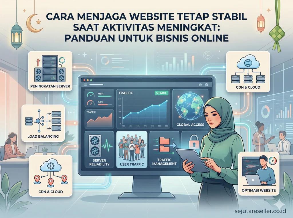 Cara Menjaga Website Tetap Stabil Saat Aktivitas Meningkat: Panduan untuk Bisnis Online