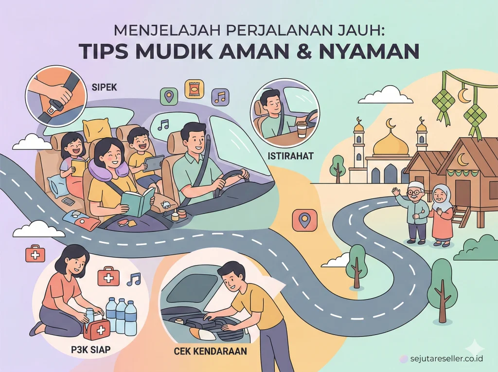 Menjelajah Perjalanan Jauh: Tips Mudik Aman dan Nyaman Bersama Keluarga