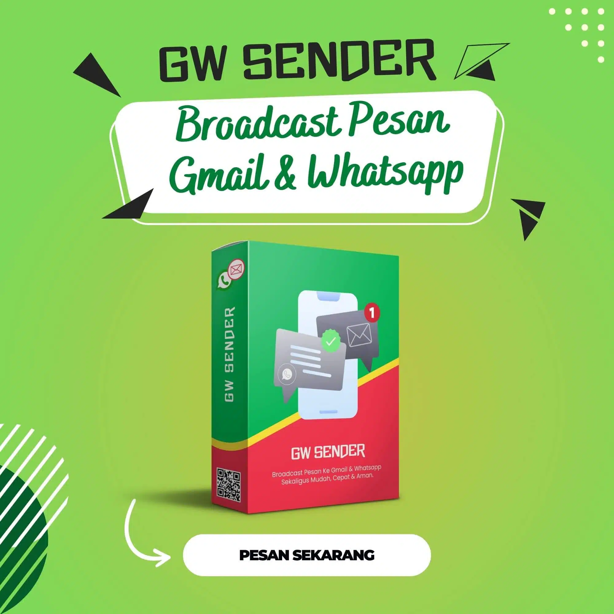 GW Sender - Whatsapp & Gmail Sender