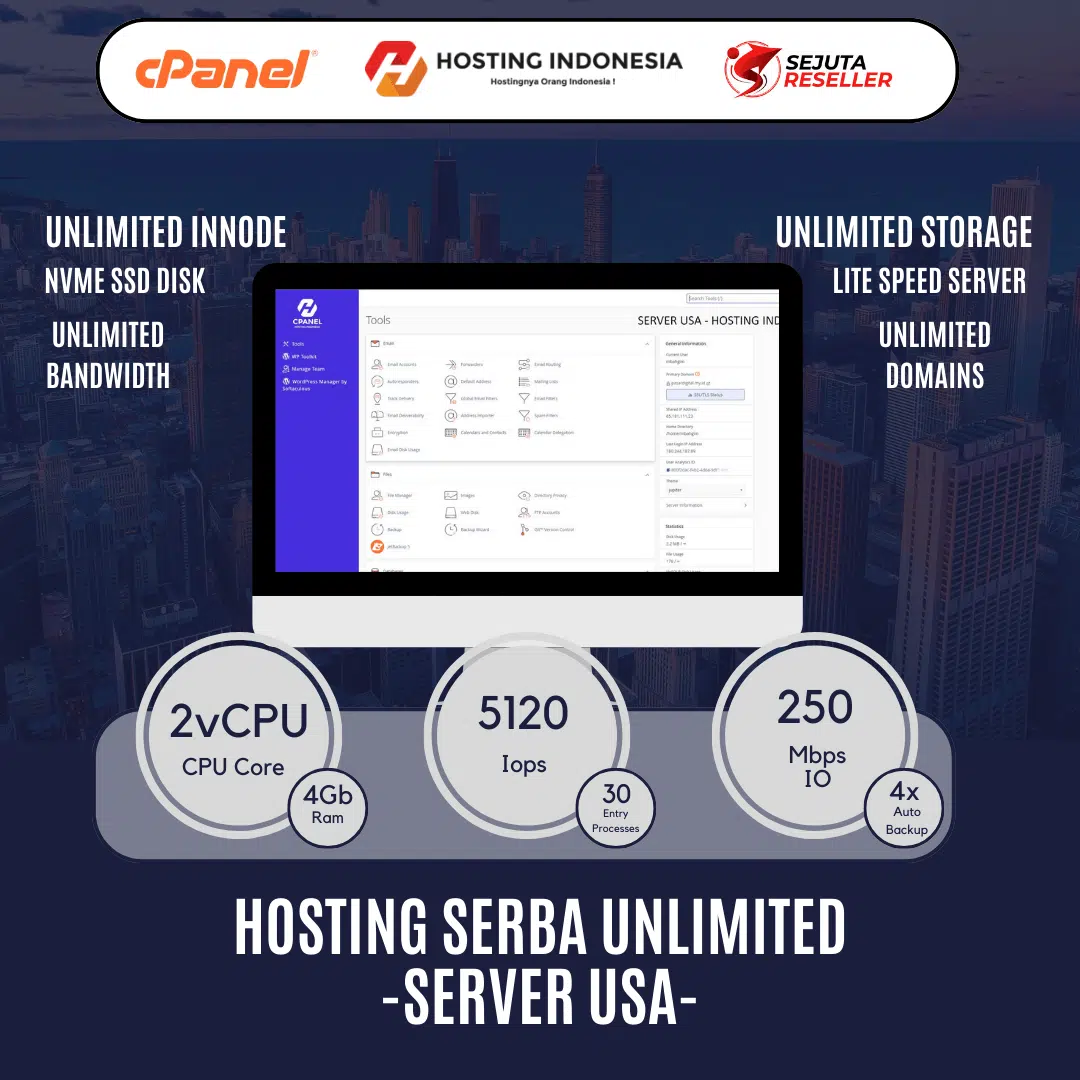 Server USA - Hosting Indonesia